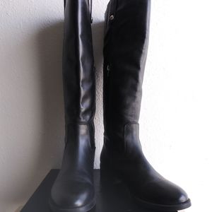 INC Knee-High Leather Boot